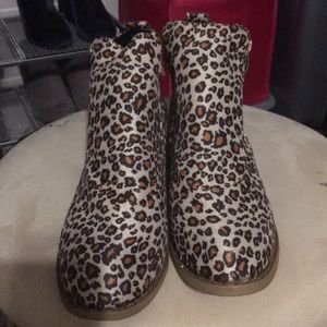 Leopard Print Bootie